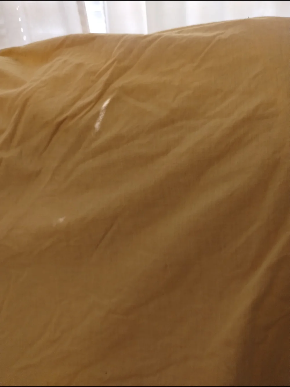 Vintage Velvet Golden Yellow Bed Cover Twin